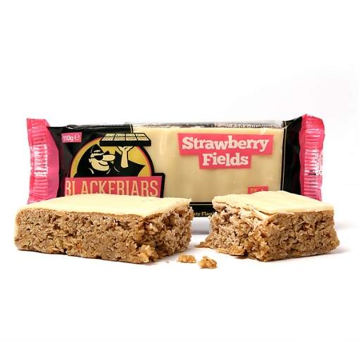 Снимка на Енергиен бар FlapJack - 110 г Ягодови поля