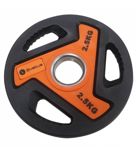 Снимка на ОЛИМПИЙСКИ ДИСК С ДРЪЖКИ - 2.5КГ SVELTUS