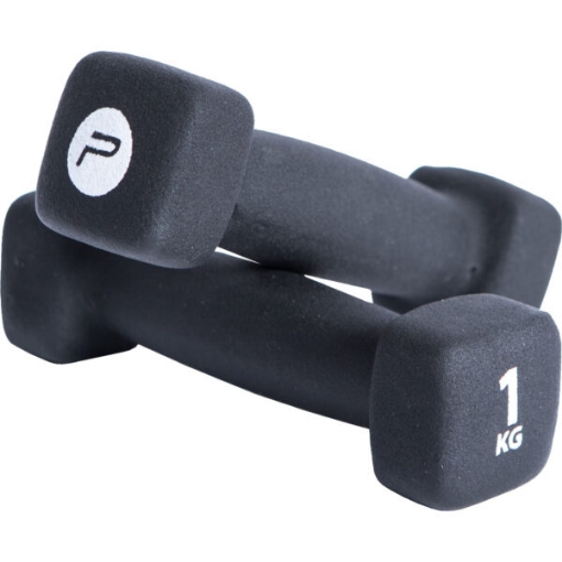 Снимка на КОМПЛЕКТ ХРАМБАРИ DUMBBELL NEOPRENE 2x1KG P2I
