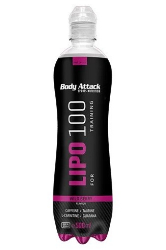 Снимка на LIPO 100 НАПИТКА 500 МЛ - ДИВА МАЛИНА BODY ATTACK