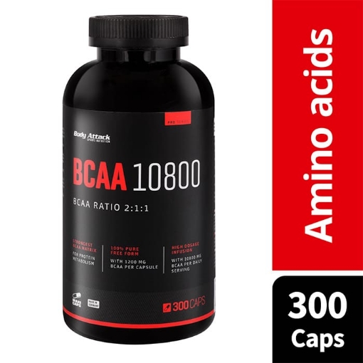 Снимка на BCAA 10800 - 300 КАПСУЛИ 