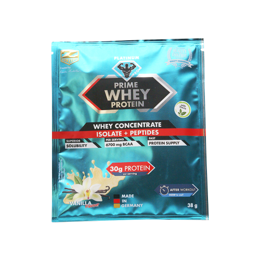 Снимка на Prime Whey Protein 38g - Ванилия KZ