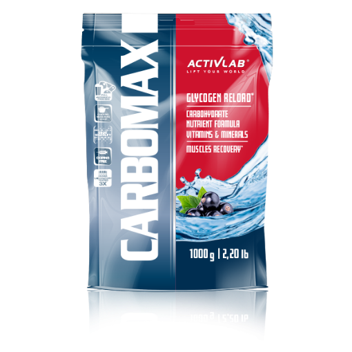 Снимка на CarboMax Energy 1000g - Черен касис - ActivLab