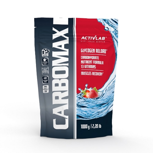 Снимка на CarboMax Energy 1000 г - Ягода - ActivLab