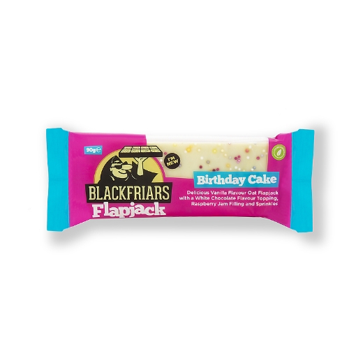 Снимка на Енергиен бар FlapJack - 90 грама Рожденден торт
