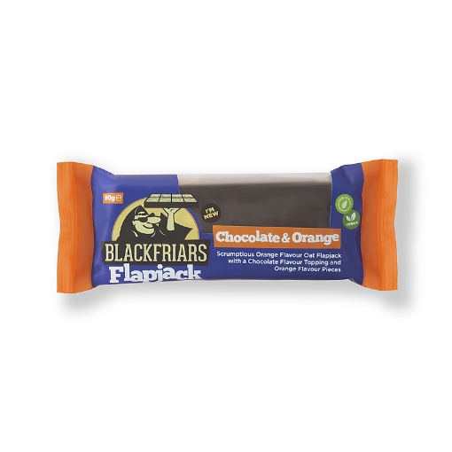 Снимка на Енергиен бар FlapJack - 90 грама Шоколад и Портокал
