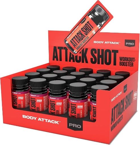 Снимка на ATTACK SHOTS 20 x 60мл - Дива ягода