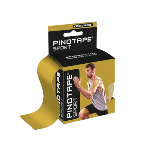 Снимка на Кинезио лента PINOTAPE® Sport - Златна