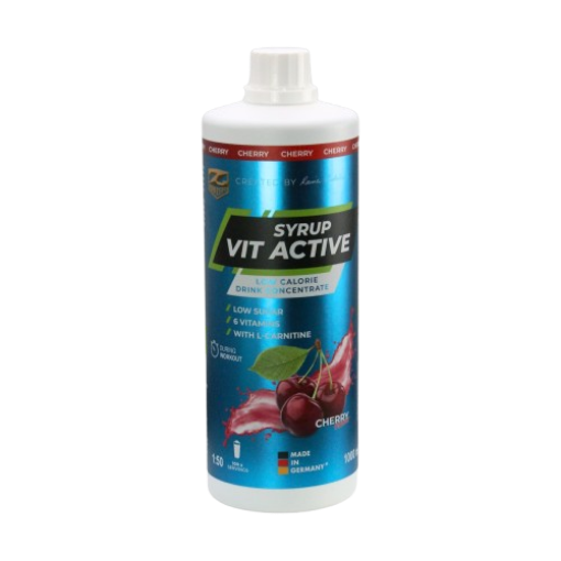 Снимка на VITACTIVE СИРОП + L-КАРНИТИН - 1000ML ЧЕРЕША