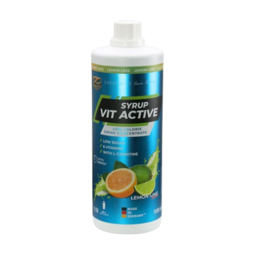Снимка на VITACTIVE СИРОП + L-КАРНИТИН - 1000ML ЛИМОН-ЛАЙМ