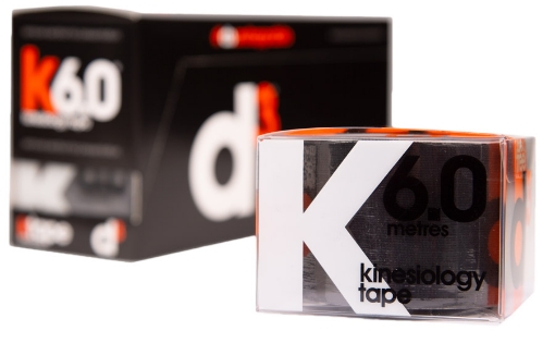 Снимка на K6.0 Кинезиологична Лента Черна 5см x 6м - d3Tape