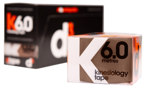 Снимка на K6.0 Кинезиологична Лента Кафява 5см x 6м - d3Tape