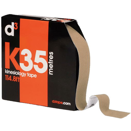 Снимка на K35 Кинезиологична Лента Бежова 5см x 35м - d3Tape