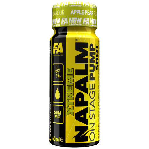 Снимка на Napalm On Stage Pump Shot - Kiwi si Capsuni - 60ml