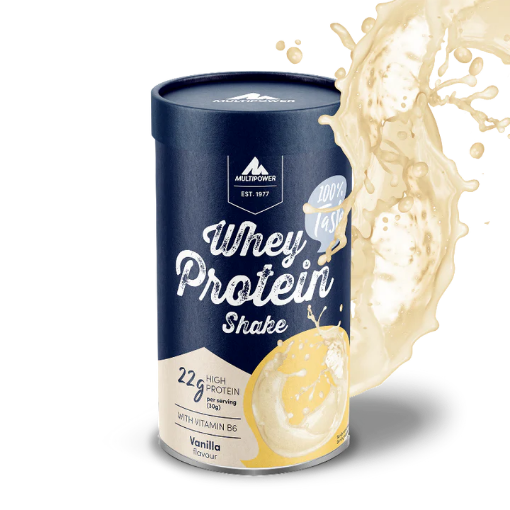 Снимка на Whey Protein Shake 420g - Ванилия MultiPower