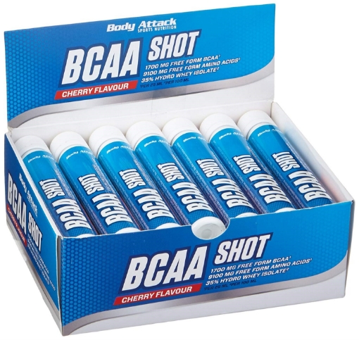 Снимка на BCAA  Shots  - 20 x 25ml Body Attack