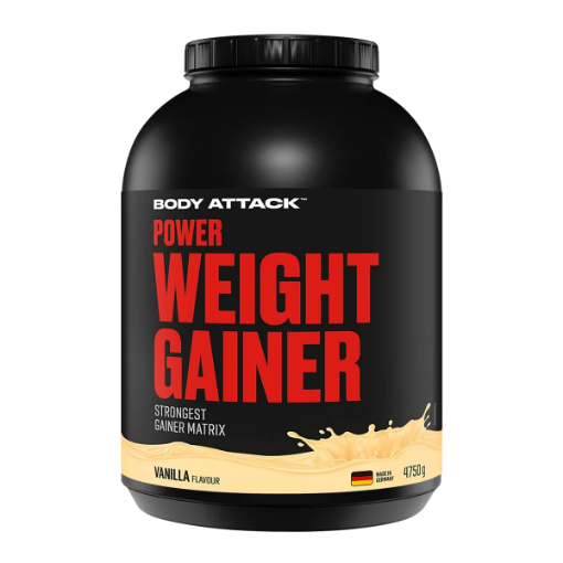 Снимка на Power Weight Gainer 4750g - Ванилия Body Attack