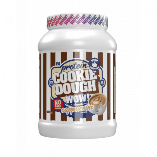 Снимка на WOW! Cookie dough 480g - Cappuccino FA