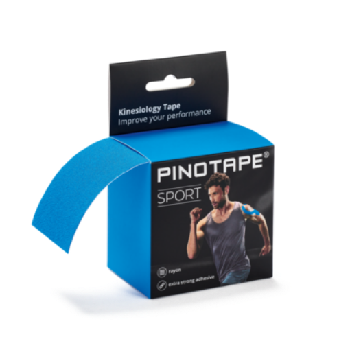 Снимка на Кинезио лента PINOTAPE® Sport - Синя