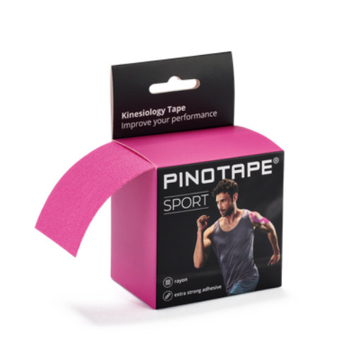 Снимка на Кинезио лента PINOTAPE® Sport - Розова