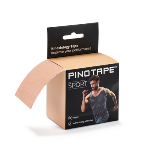 Снимка на Кинезио лента PINOTAPE® Sport - Бежово