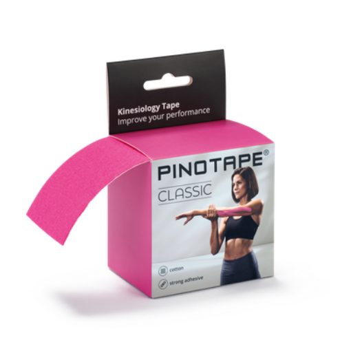 Снимка на Кинезио лента PINOTAPE® Classic - Розово, 5 м x 5 см
