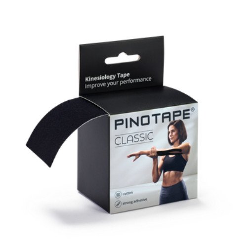 Снимка на Кинезио лента PINOTAPE® Classic - Черно, 5 м x 5 см