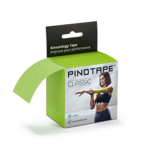 Снимка на Кинезио лента PINOTAPE® Classic - Лайм, 5 м x 5 см
