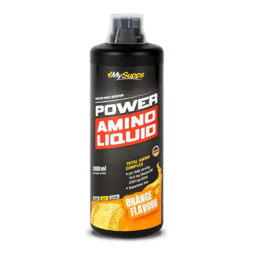 Снимка на My Supps Power Amino Liquid – 1L портокал – Body Attack