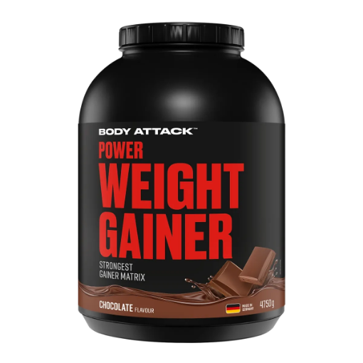 Снимка на Power Weight Gainer 4750г - Шоколад Body Attack