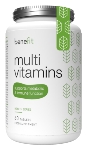 Снимка на Комплекс Мултивитамини 60 таблетки - Benefit
