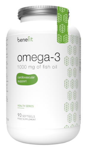 Снимка на Омега 3 Рибено масло 1000mg - 90 капсули Benefit