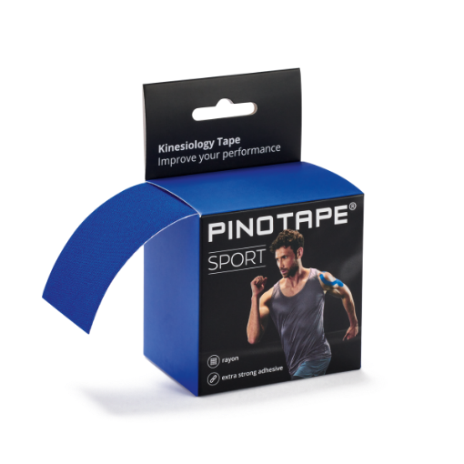 Снимка на Кинезио лента PINOTAPE® Sport - Тъмносиньо