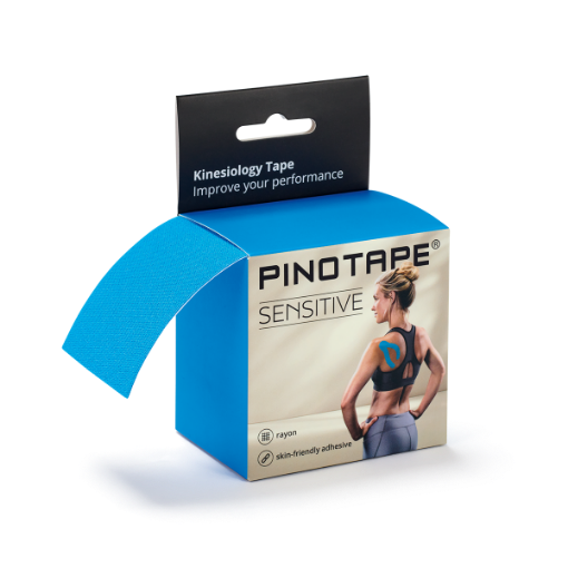 Снимка на Kinesio лента PINOTAPE® Sport Sensitiv - Синьо