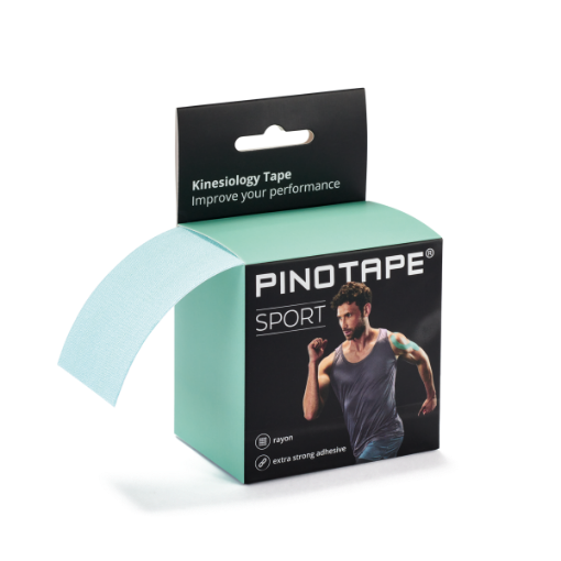 Снимка на Кинезио лента PINOTAPE® Sport - Ментово