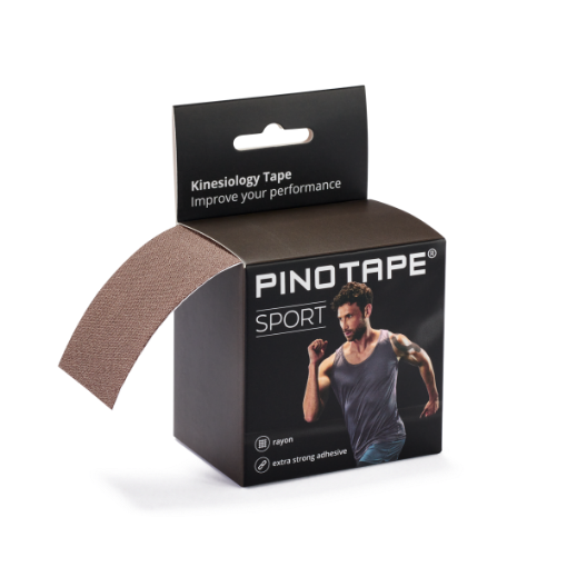 Снимка на Кинезио лента PINOTAPE® Sport - Тъмносиво