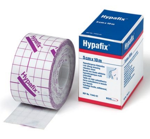 Снимка на HYPAFIX BSN 5см х 10м - лепяща фиксираща лента за превязки