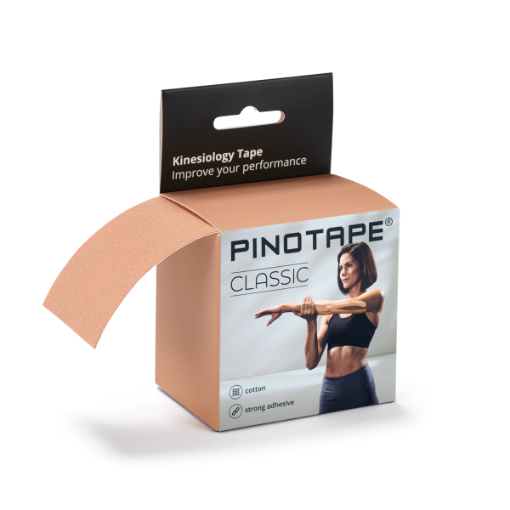 Снимка на Кинезио лента PINOTAPE® Classic - Бежово, 5 м x 5 см