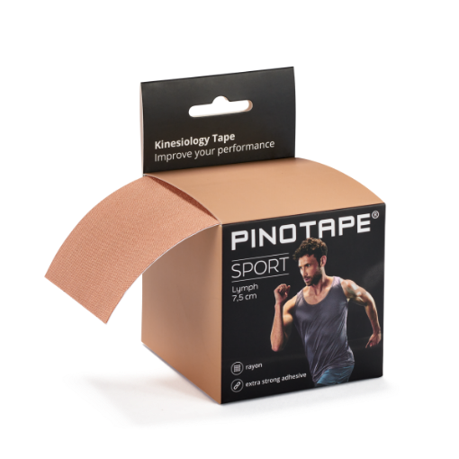 Снимка на Кинезио лента PINOTAPE® Sport XL / Lymph - Бежово, 5 м x 7,5 см