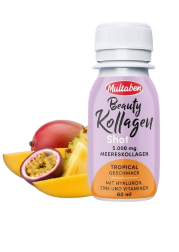 Снимка на Beauty Colagen Shot 60ml Tropical - Multaben 