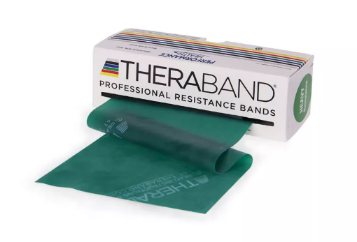 Снимка на Еластична лента THERA-BAND® Heavy 2.1kg - Зелена