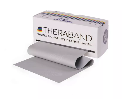 Снимка на Еластична лента THERA-BAND® Super Heavy 4.6kg - Сребриста