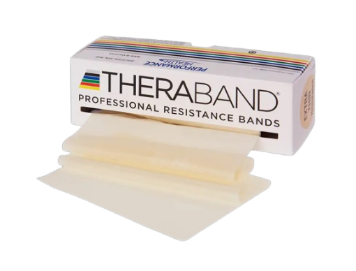 Снимка на Еластична лента THERA-BAND® Extra Thin 1.1kg - Бежова