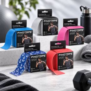 Снимка за категория PINOTAPE Sport Extra Strong – кинезиологична лента от вискоза