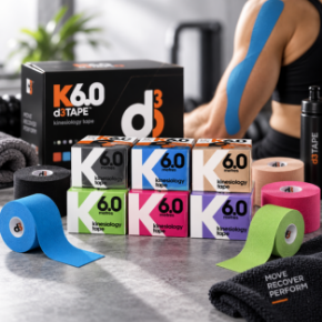 Снимка за категория d3Tape K6.0 – кинезио лента 5 см x 6 м