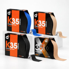 Снимка за категория d3Tape K35 / X35 – кинезио лента 5 см x 35 м