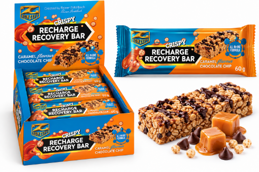 Снимка на Recharge Recovery Bar Z-Konzept – 60 g, Caramel Chocolate Chip